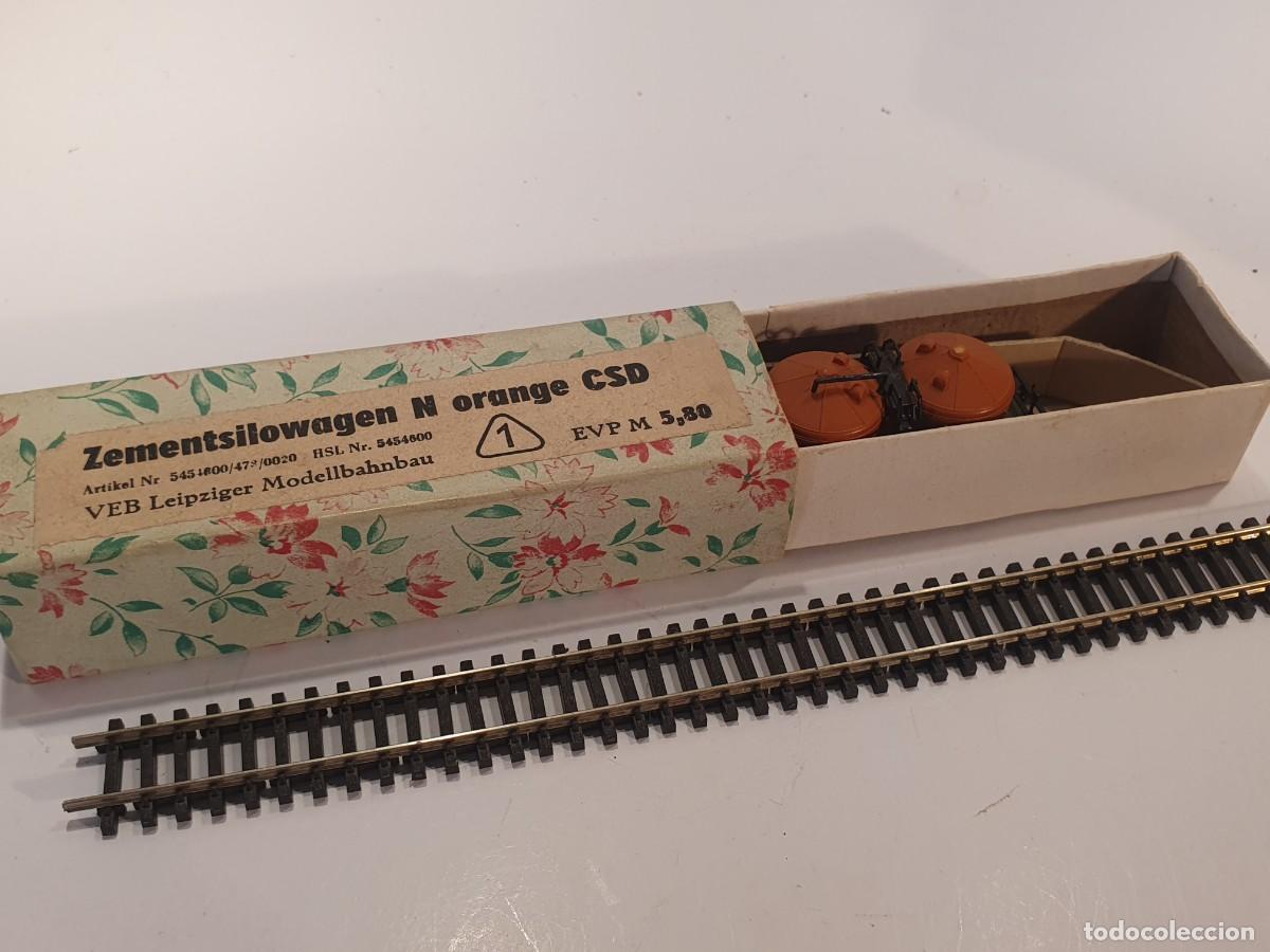 Trenes escala: Escala N 1/160 vag&oacute;n mercanc&iacute;as piko antiguo