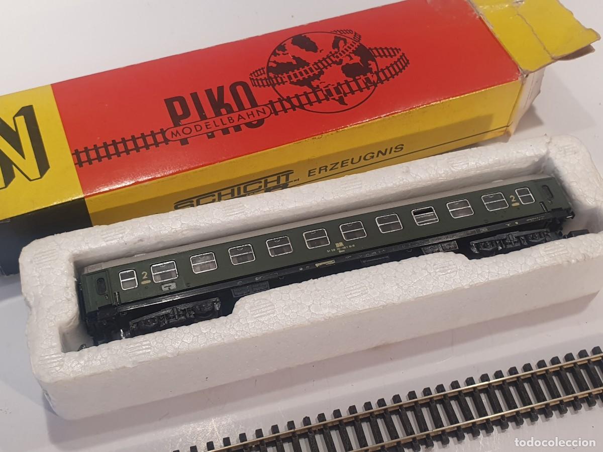 Trenes escala: Escala N 1/160 vag&oacute;n pasajeros piko antiguo