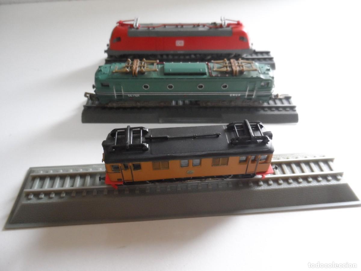 Trenes escala: SET DE 3 LOCOMOTORAS SIN MOTOR ESCALA N
