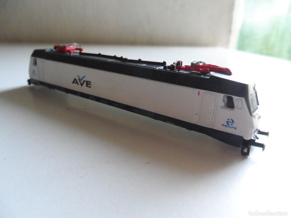 Trenes escala: CARROCERIA LOCOMOTORA AVE RENFE ESCALA N