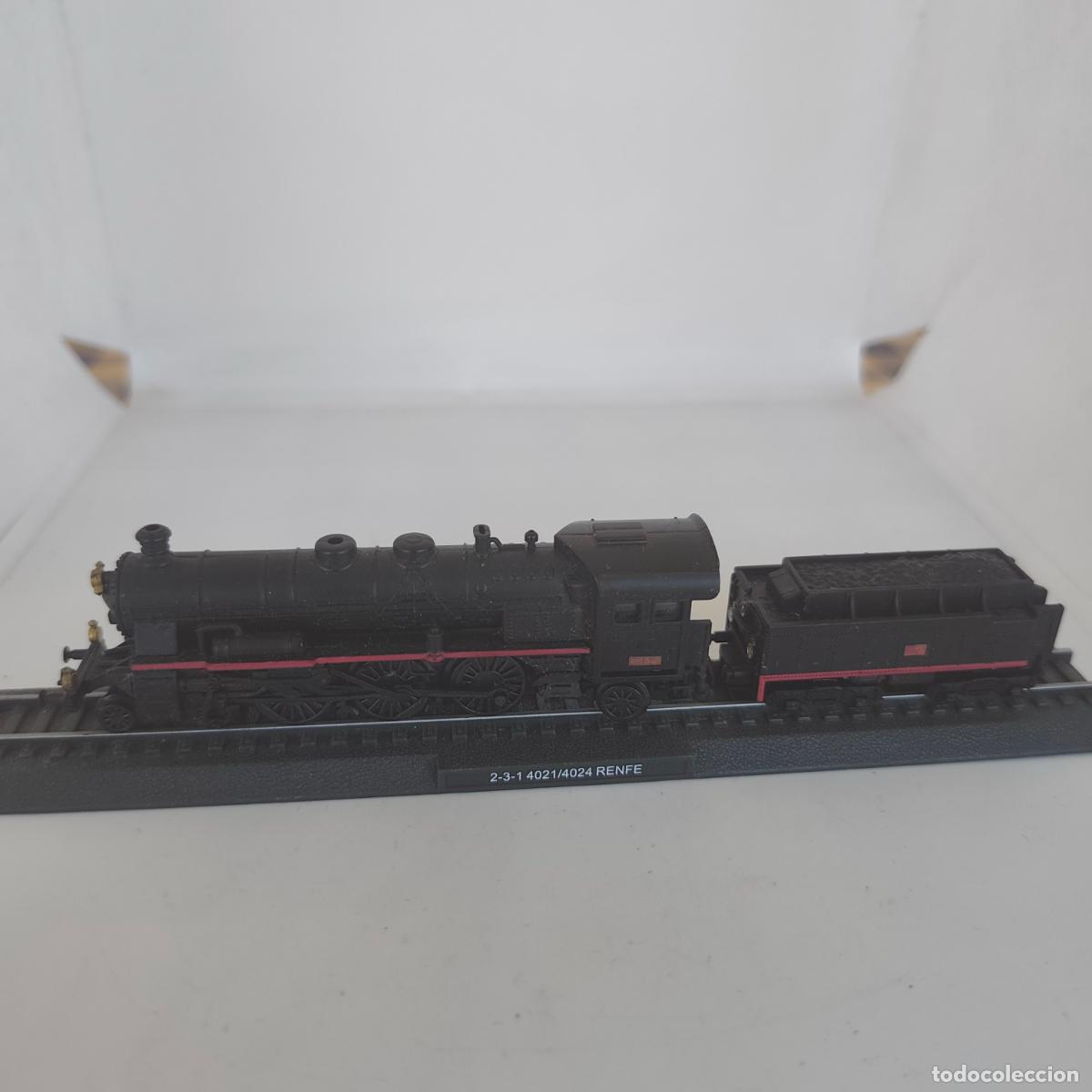 Trenes escala: TREN ESCALA N 1:160 N CIL.- TRAIN SCALE LOCOMOTORA 2-3-1 4021/4024 RENFE