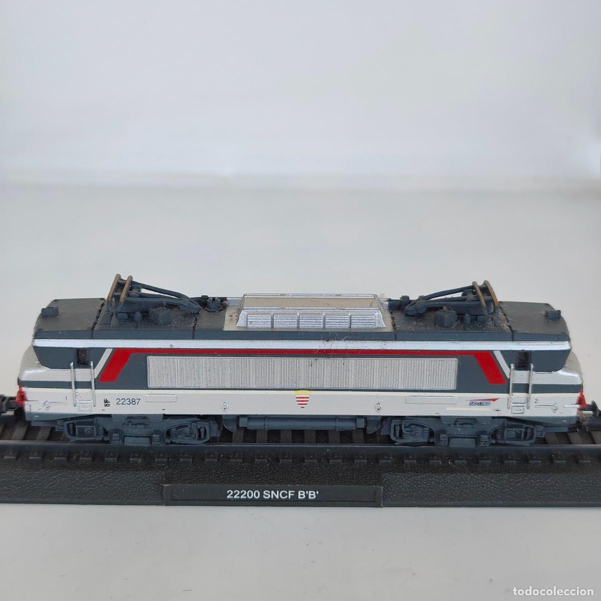 Trenes escala: LOCOMOTORA ESTATICA. ESCALA N. 22200 SNCF B'B'. 1/160