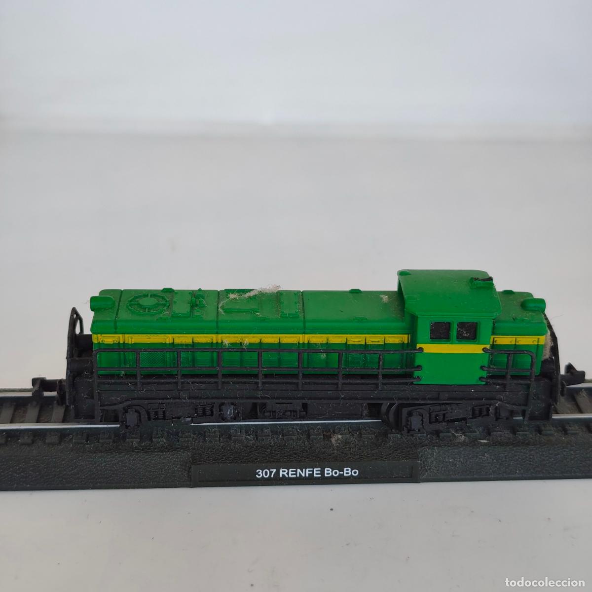 Trenes escala: locomotora estatica renfe 307 bo- bo escala N 1:160