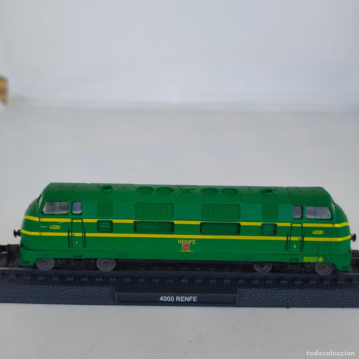 Trenes escala: locomotora estatica 4000 RENFE Escala N 1:160 Ferrocarril