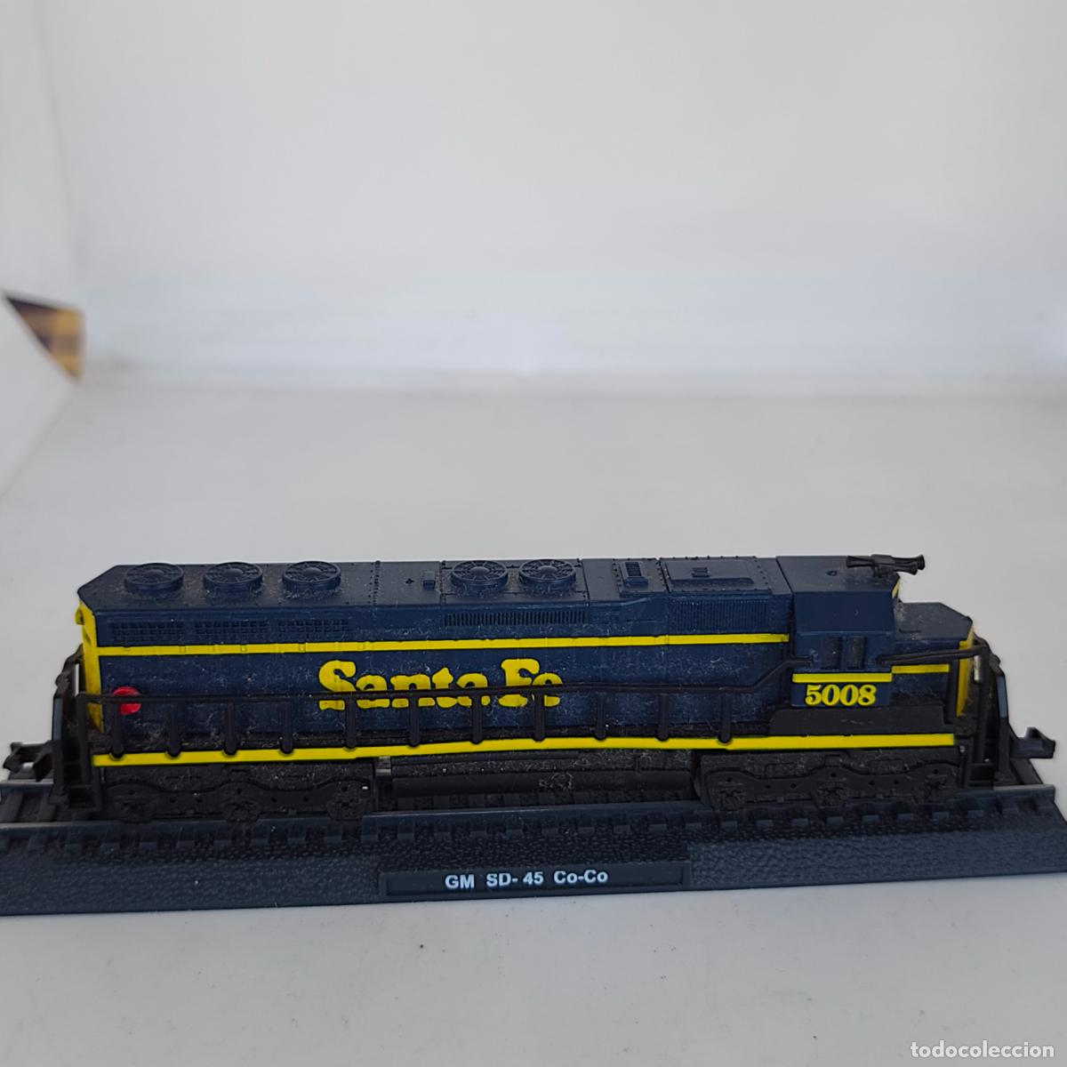 Trenes escala: LOCOMOTORA ESTATICA. Santa fe GM SD-45 Co-Co. Escala N 1/160