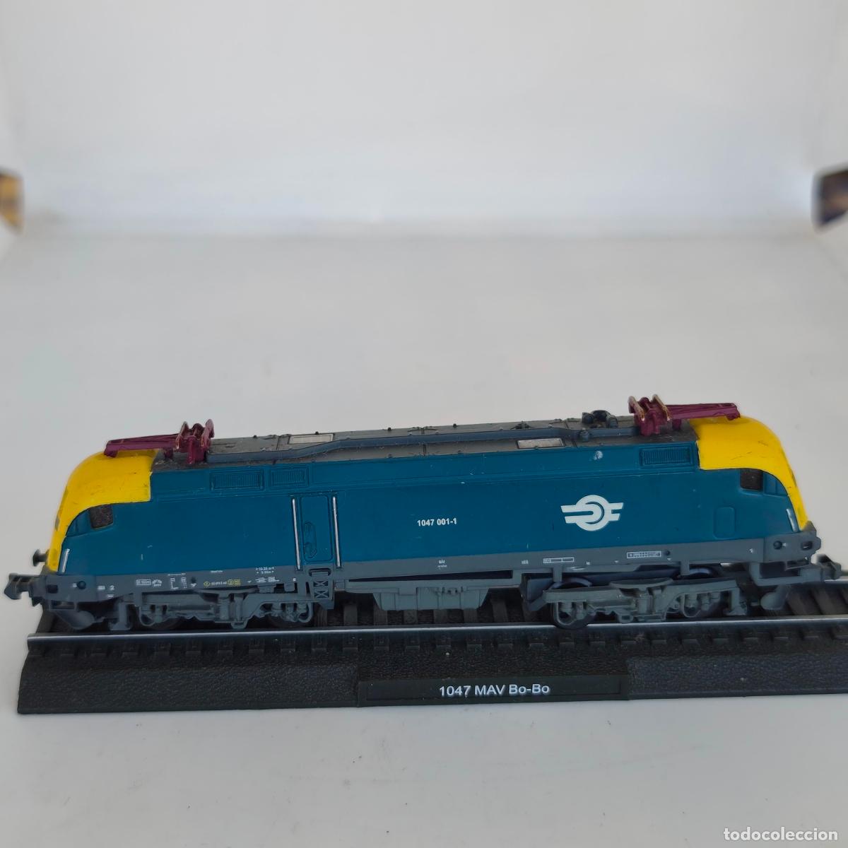 Trenes escala: locomotora estatica 1047 MAV bo-bo escala N 1:160