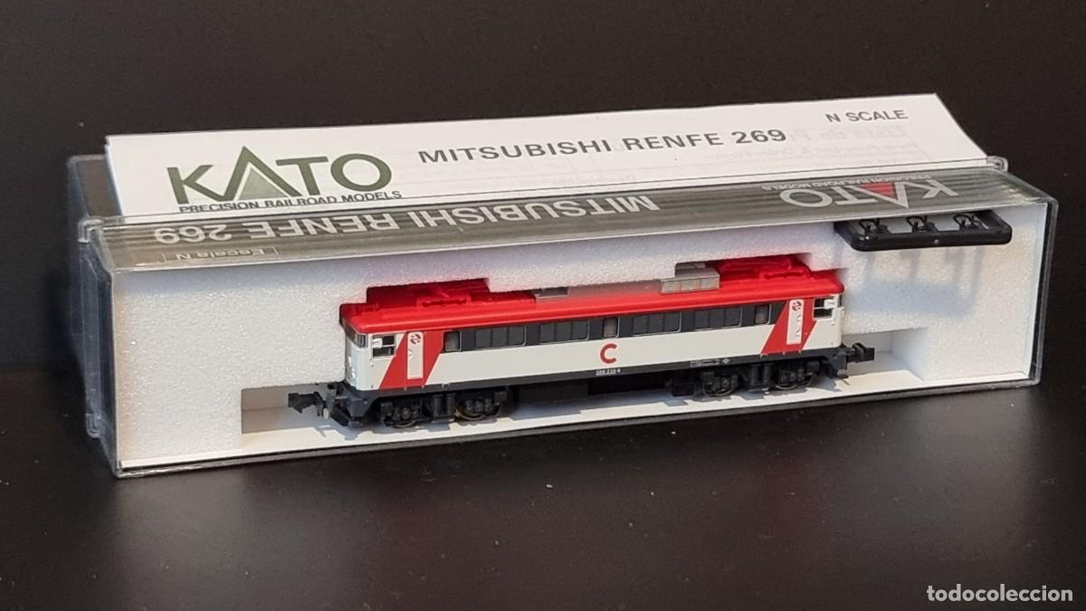 Trenes escala: KATO MAQUINA 269-235 MITSUBISHI RENFE CERCANIAS PARECE NUEVA SIN USO, FUNCIONA PERFECTA