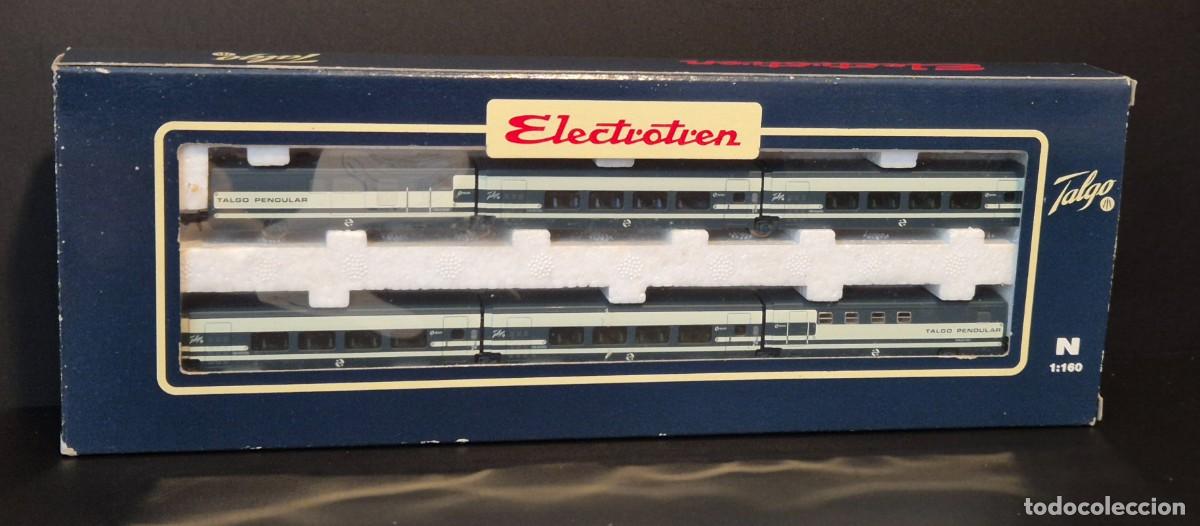 Trenes escala: ELECTROTREN SET TALGO 7201K RENFE 6 COCHES NUEVO SIN USO EN CAJA ORIGINAL POREX PERFECTO