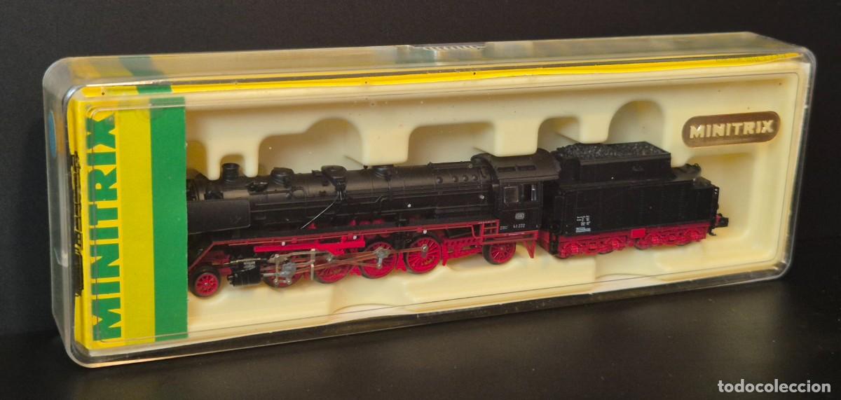 Trenes escala: MAQUINA LOCOMOTORA MINITRIX 12001 EN PERFECTO ESTADO FUNCIONA PERFECTA