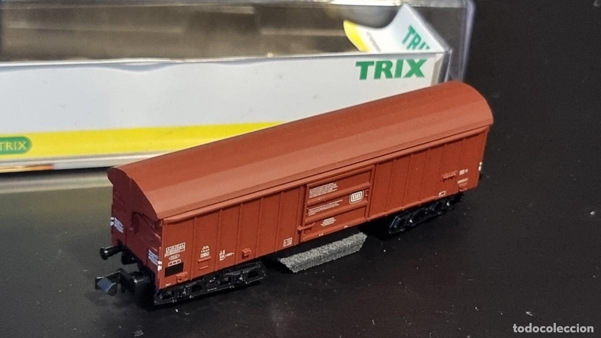 Trenes escala: TRIX VAGON LIMPIADOR REF: 15500 FUNCIONA BIEN - Foto 8