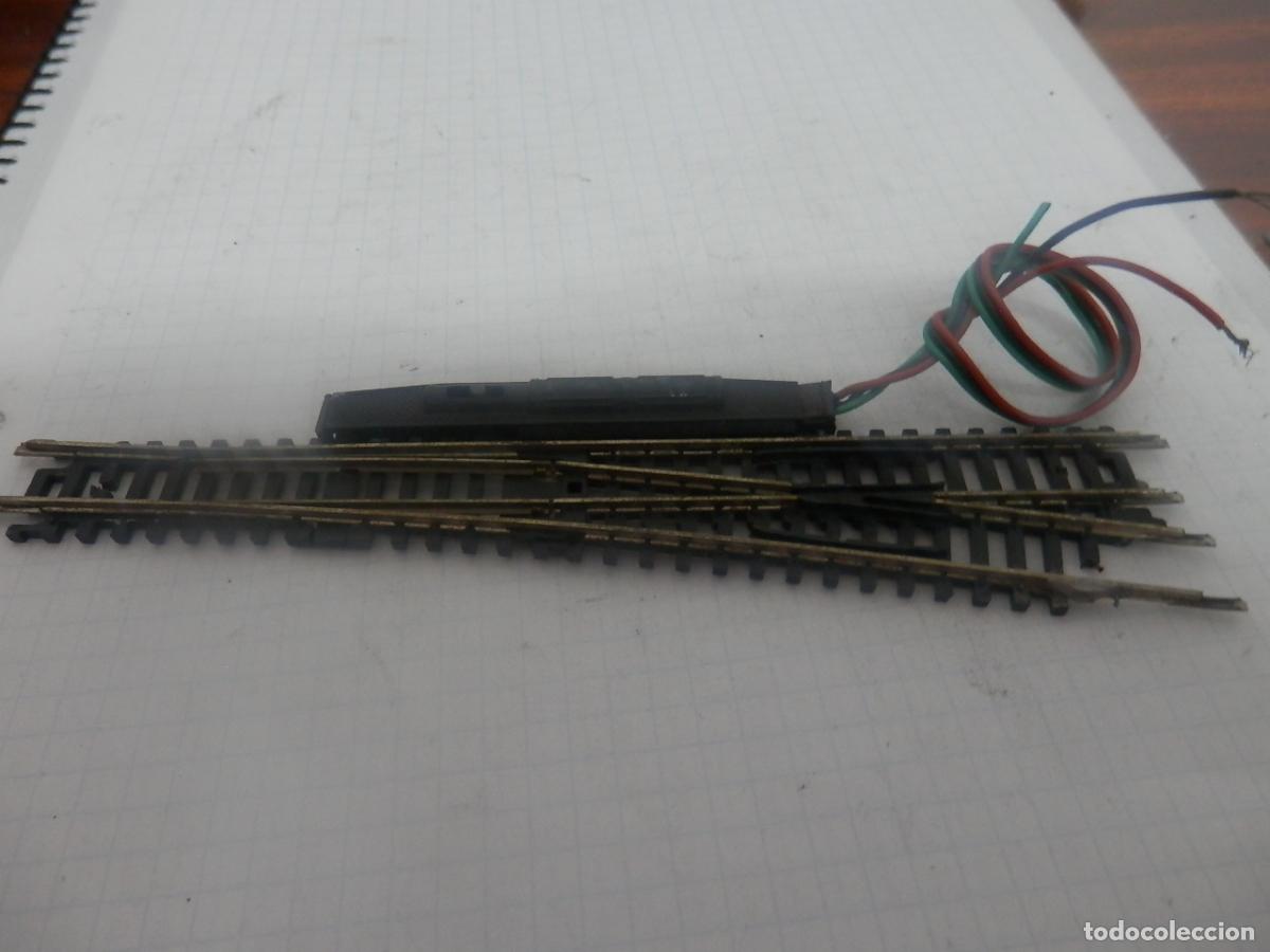 Trenes escala: DESVIO ELECTRICO DERECHO ESCALA N DE ATLAS