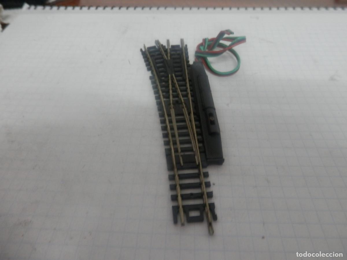 Trenes escala: DESVIO ELECTRICO DERECHO ESCALA N ATLAS
