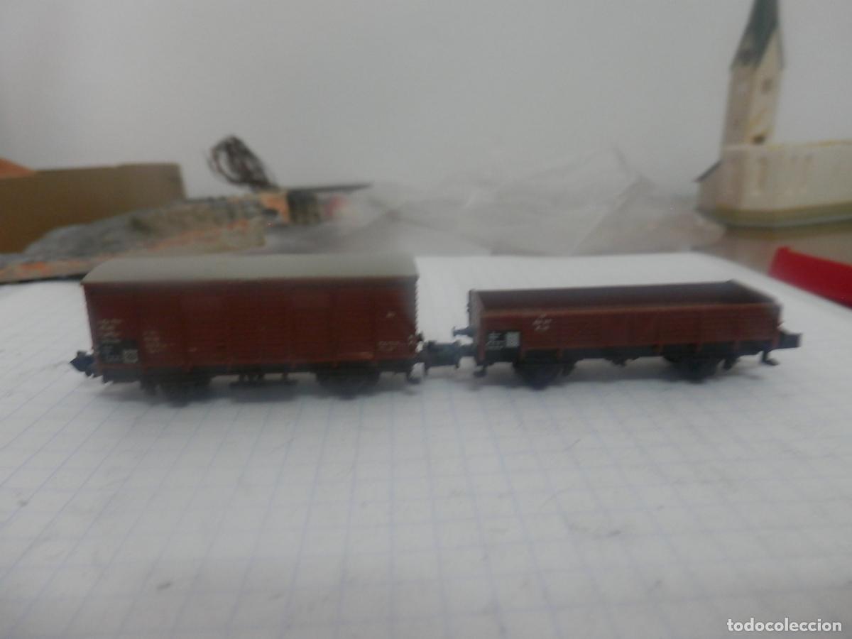 Trenes escala: LOTE VAGONES ESCALA N DE MINITRIX
