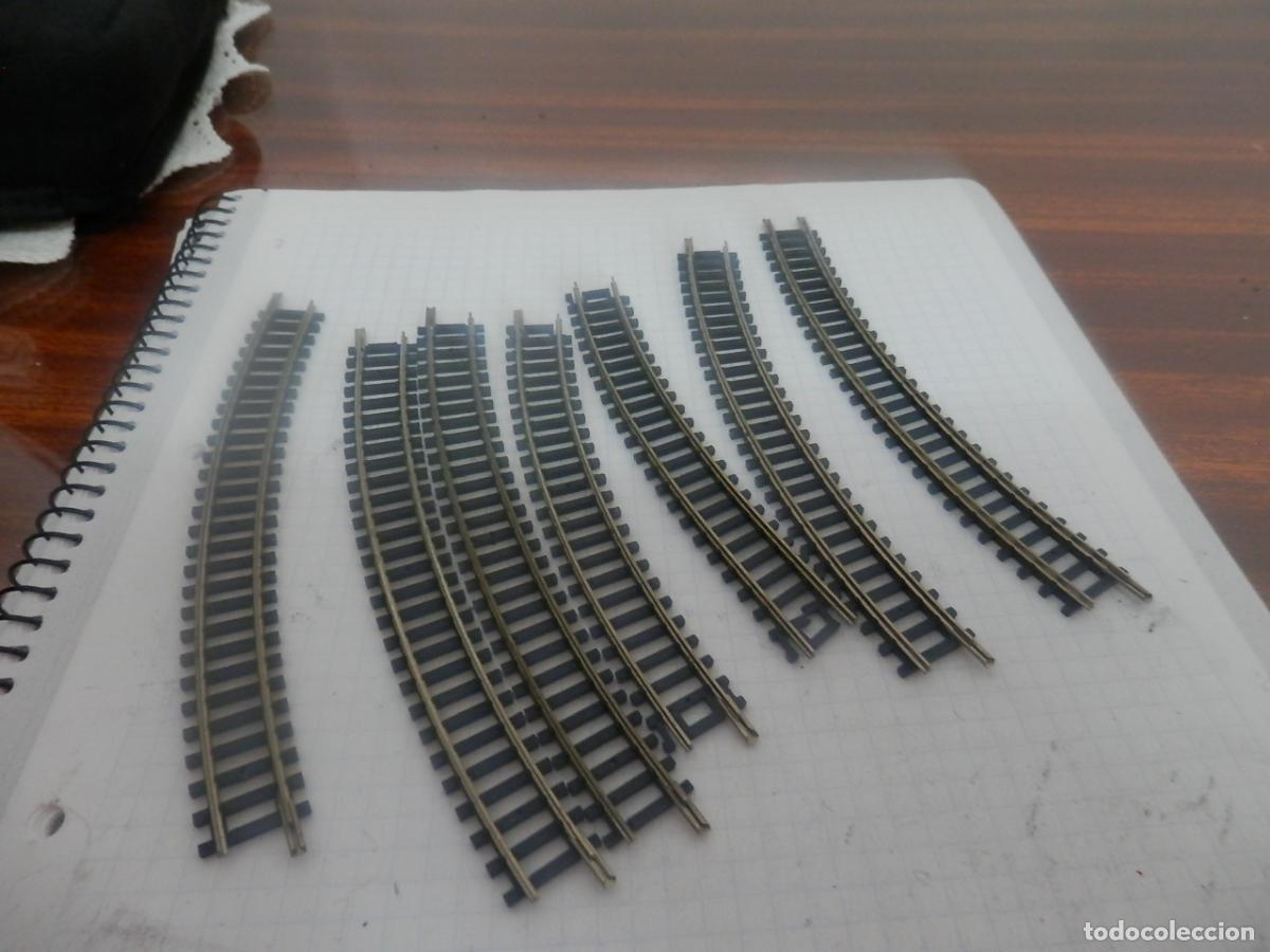 Trenes escala: LOTE CURVAS ESCALA N DE MINITRIX