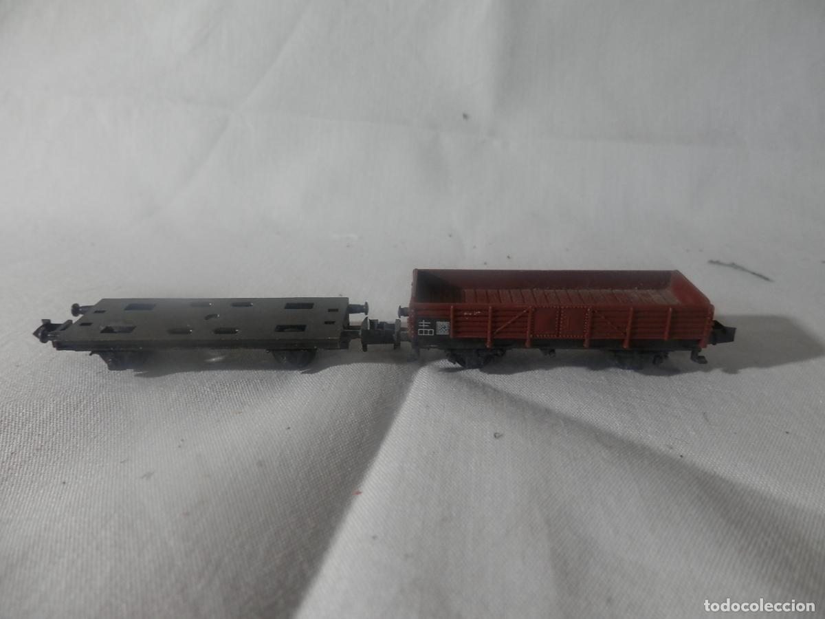 Trenes escala: LOTE VAGONES ESCALA N DE MINITRIX