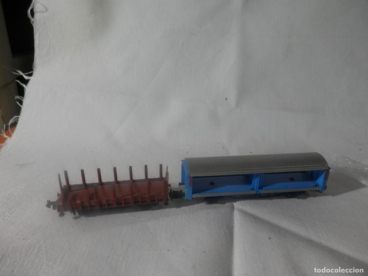 Trenes escala: LOTE VAGONES ESCALA N DE MINITRIX