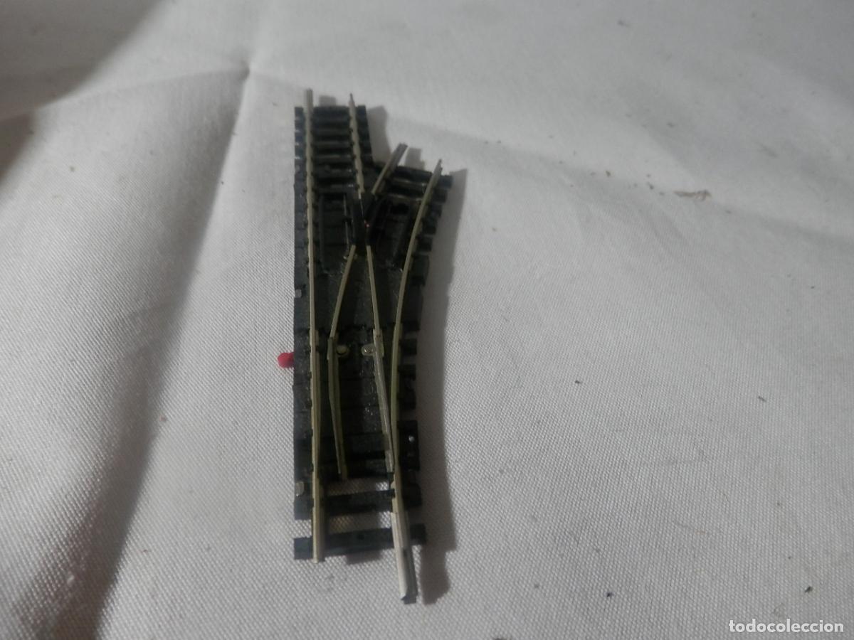 Trenes escala: DESVIO MANUAL DERECHO ESCALA N DE MINITRIX