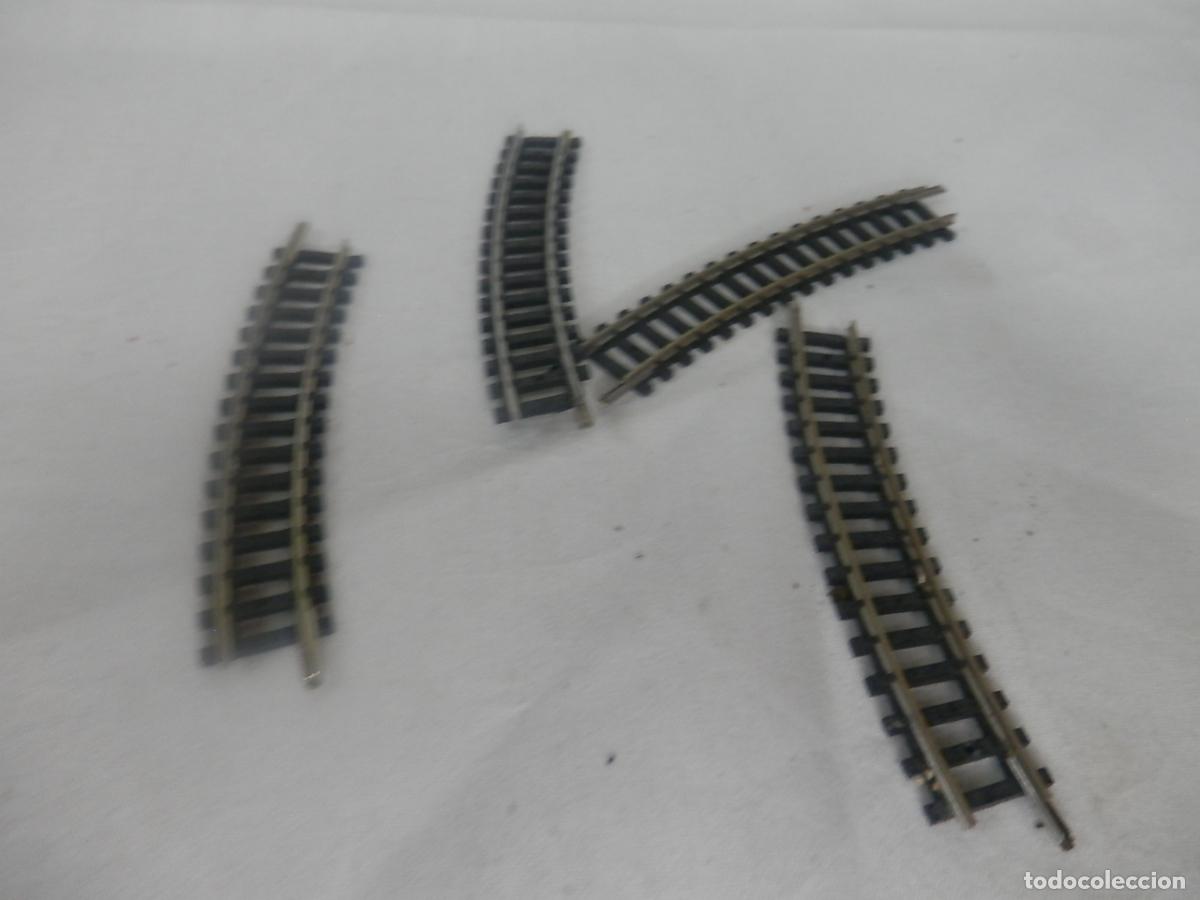 Trenes escala: LOTE VIAS CURVAS ESCALA N DE MINITRIX