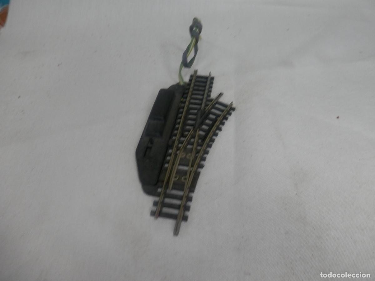 Trenes escala: DESVIO ELECTRICO DERECHO ESCALA N DE MINITRIX