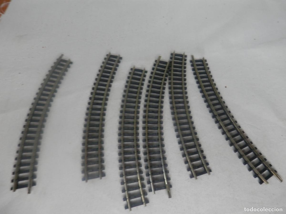 Trenes escala: LOTE VIAS CURVAS REF 4922 ESCALA N DE MINITRIX