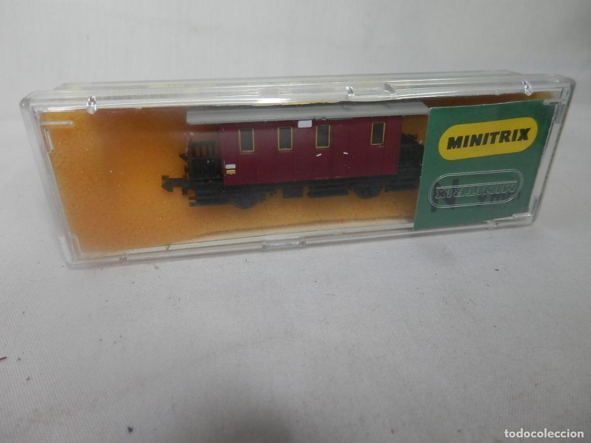 Trenes escala: VAGON PASAJEROS ESCALA N DE MINITRIX