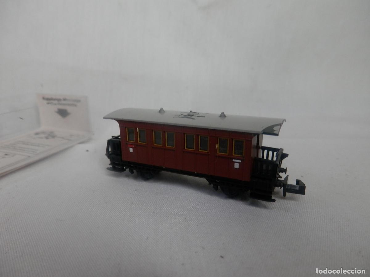 Trenes escala: VAGON PASAJEROS ESCALA N DE MINITRIX - Foto 4
