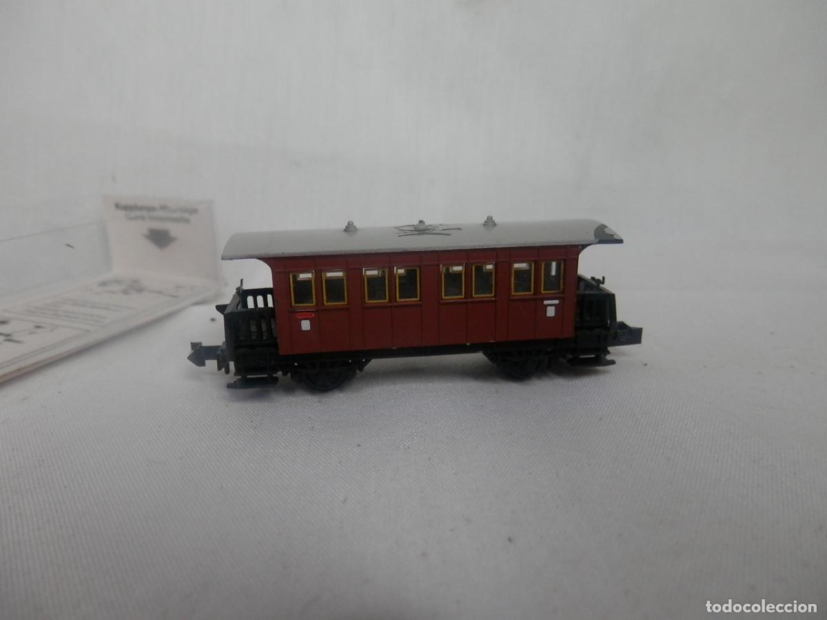 Trenes escala: VAGON PASAJEROS ESCALA N DE MINITRIX