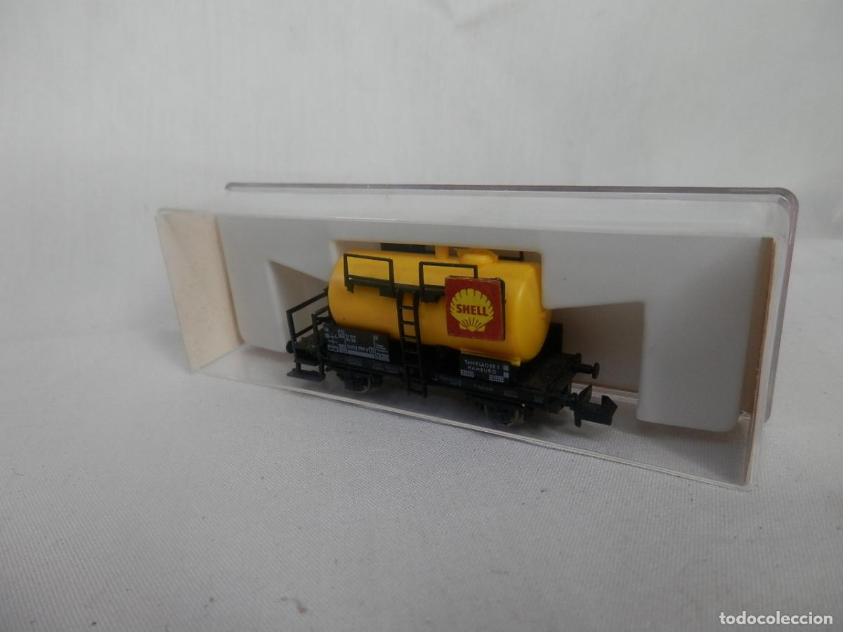 Trenes escala: VAGON CISTERNA ESCALAN DE FLEISCHMANN - Foto 2