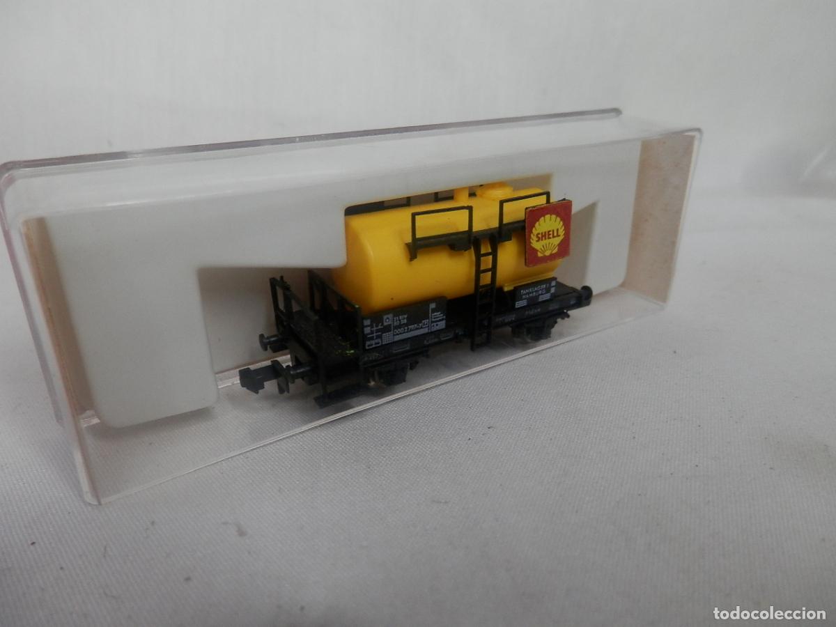 Trenes escala: VAGON CISTERNA ESCALAN DE FLEISCHMANN - Foto 3
