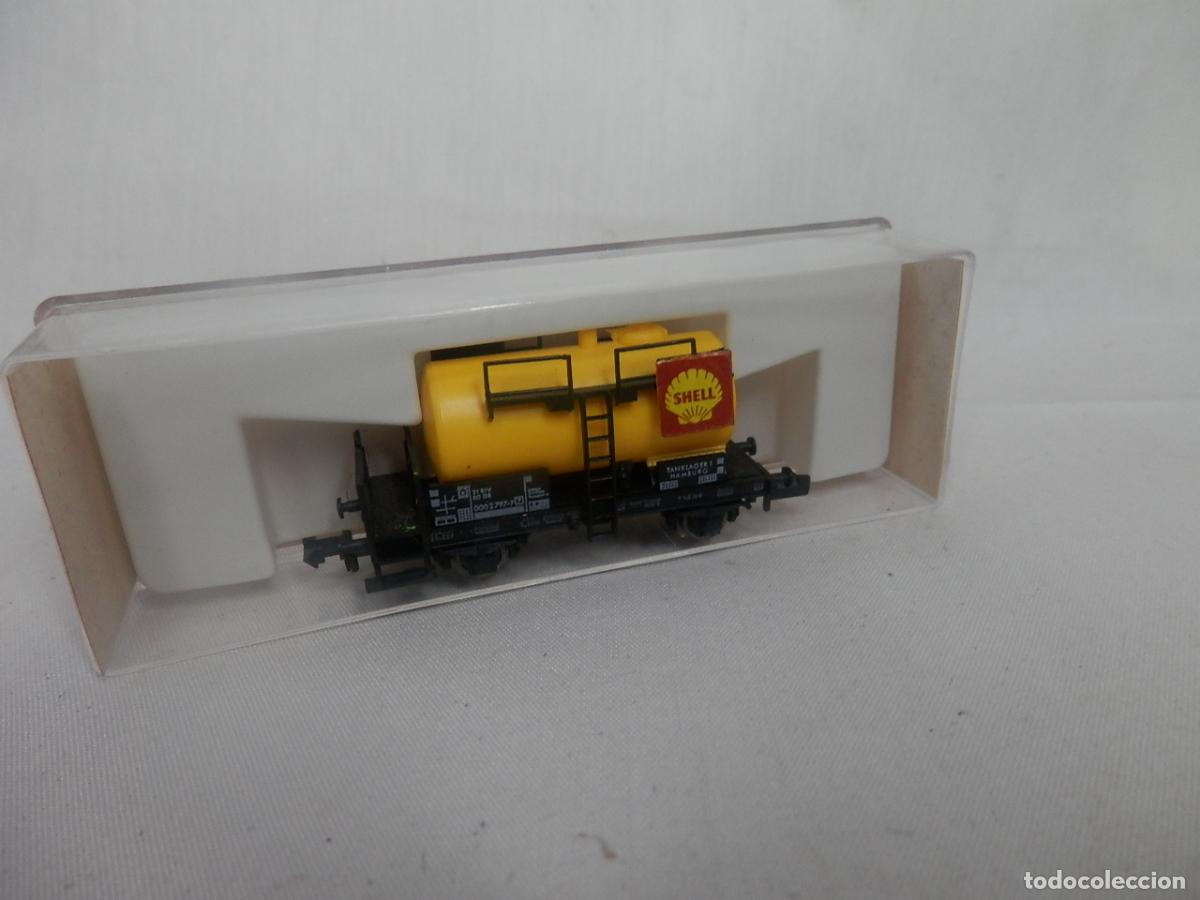 Trenes escala: VAGON CISTERNA ESCALAN DE FLEISCHMANN - Foto 4