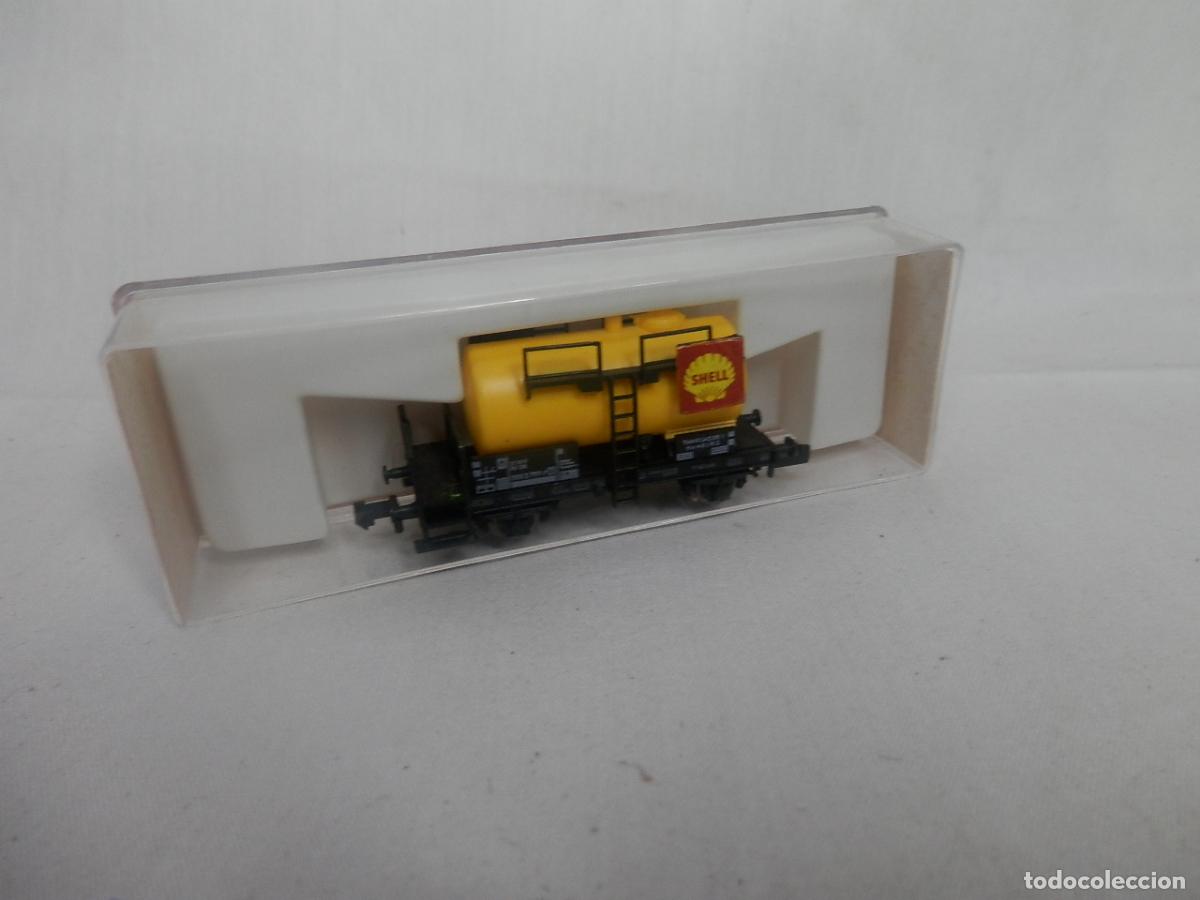 Trenes escala: VAGON CISTERNA ESCALAN DE FLEISCHMANN - Foto 5