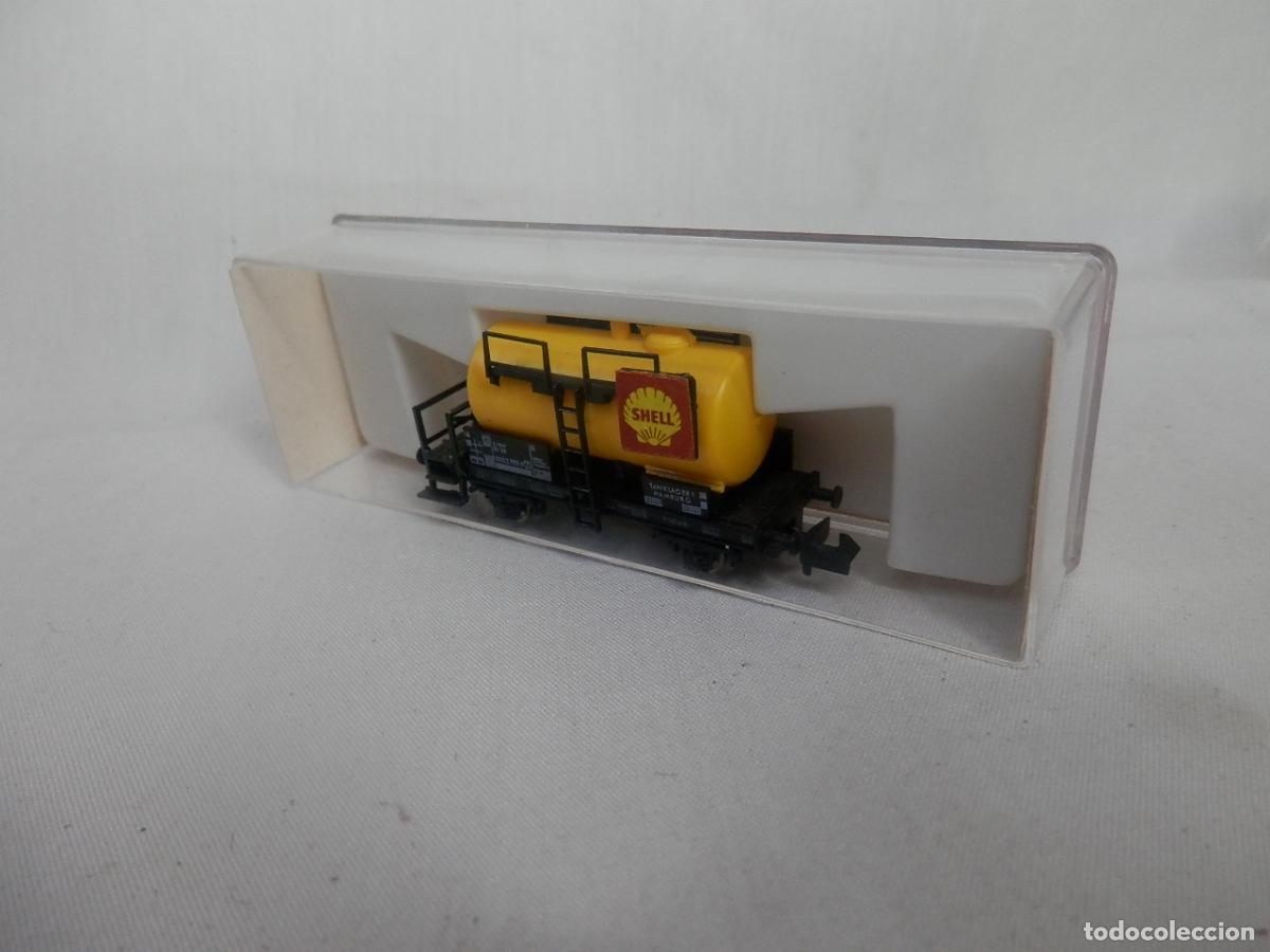 Trenes escala: VAGON CISTERNA ESCALAN DE FLEISCHMANN - Foto 9