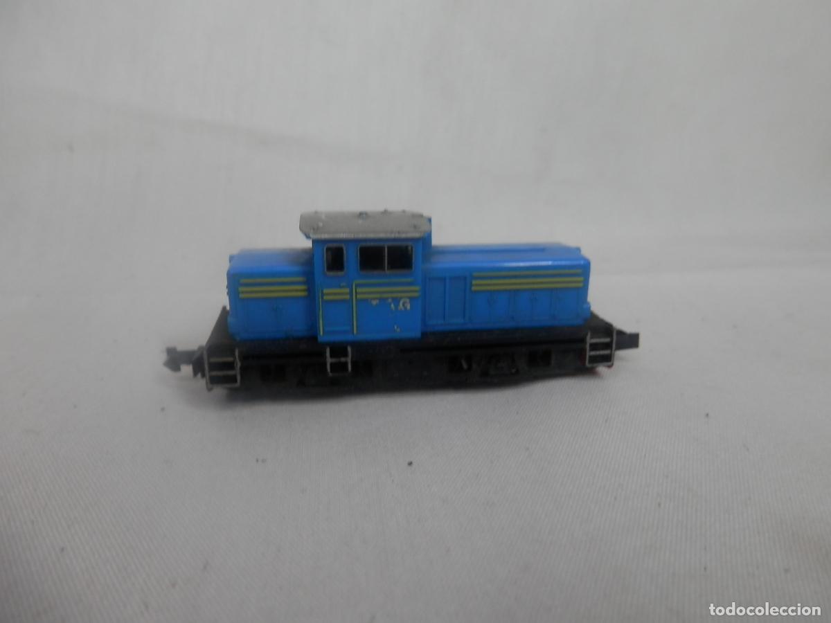 Trenes escala: LOCOMOTORA DIESEL ESCALA N DE MINITIX