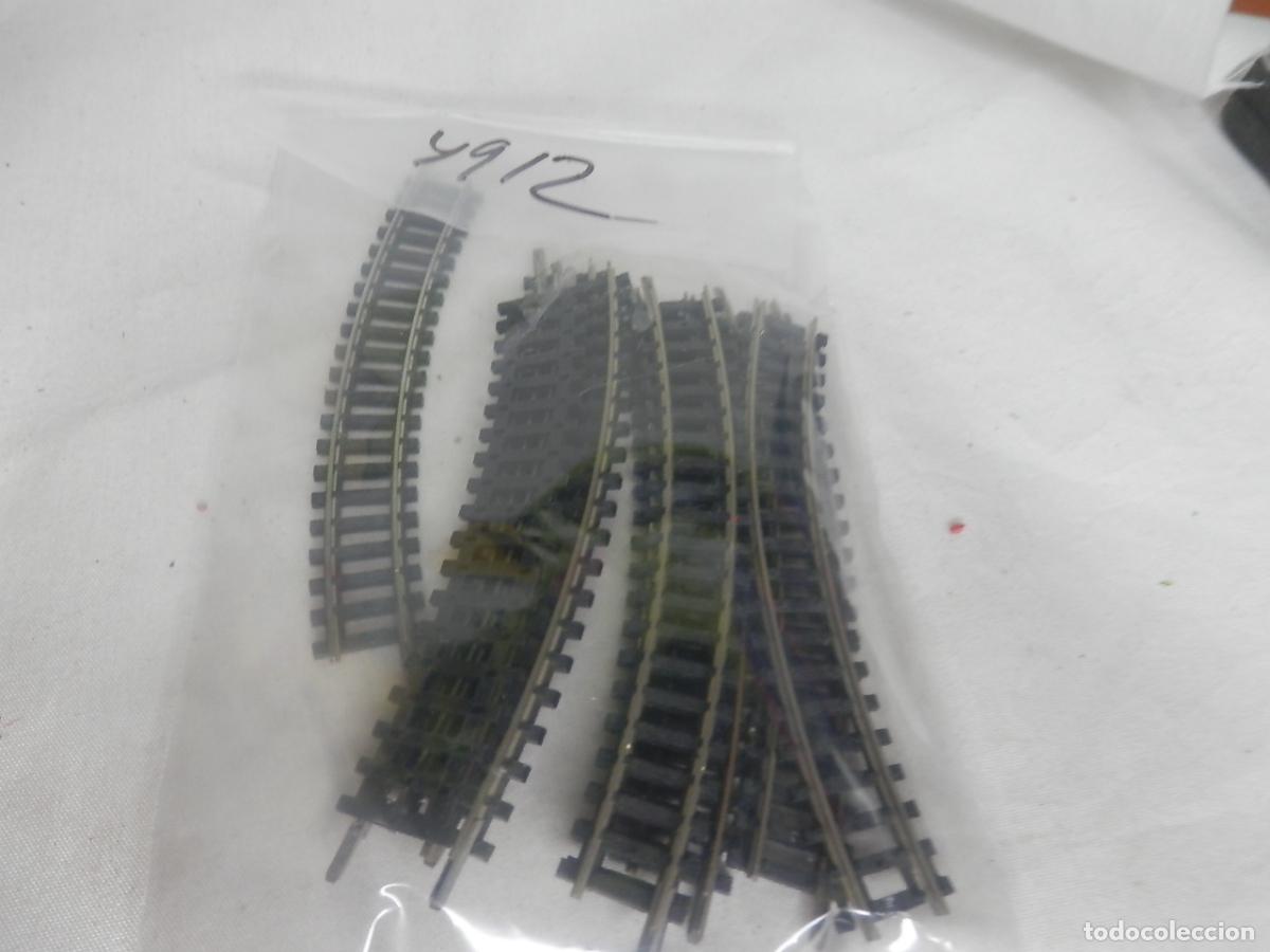 Trenes escala: LOTE 12 VIAS CURVAS REF 4912 ESCALA N DE MINITRIX
