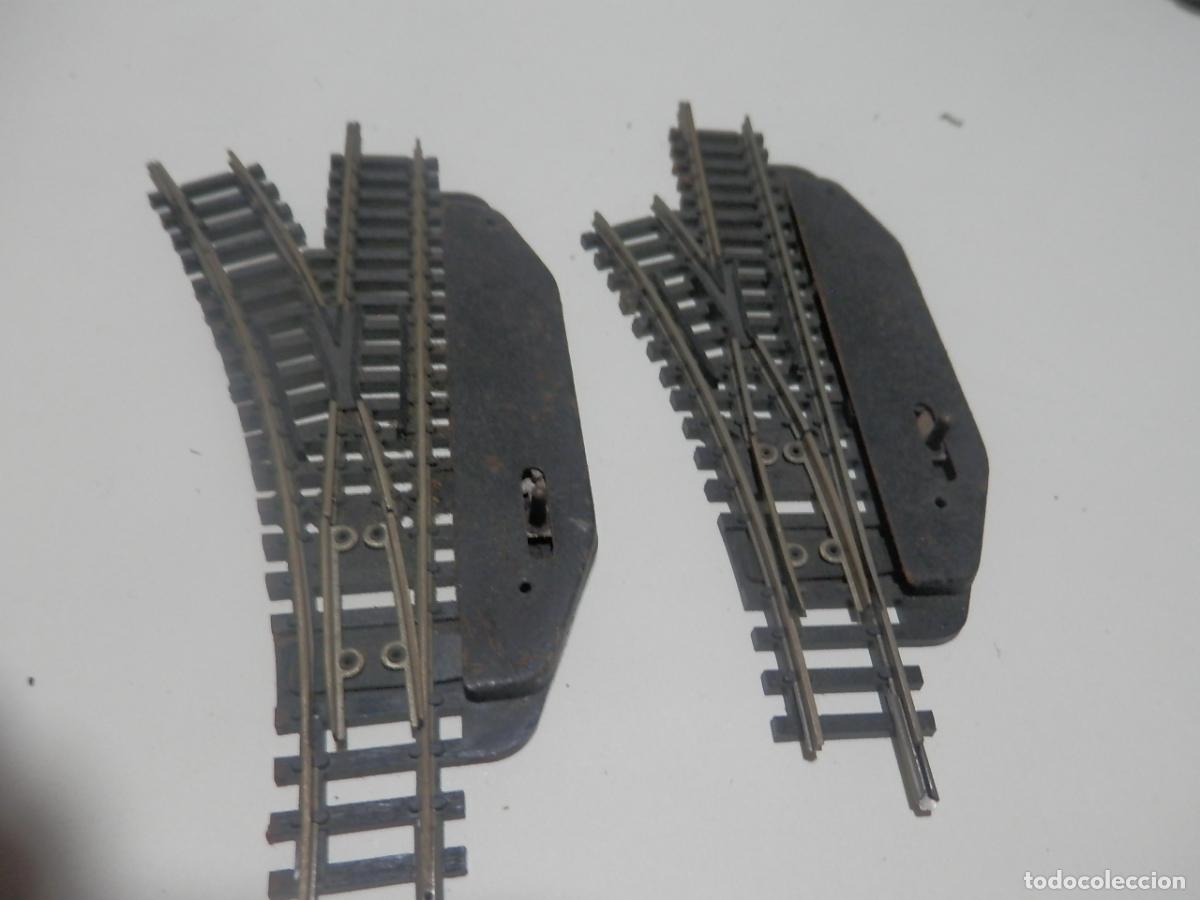 Trenes escala: LOTE DESVIOS MANUALES ESCALA N DE MINITRIX