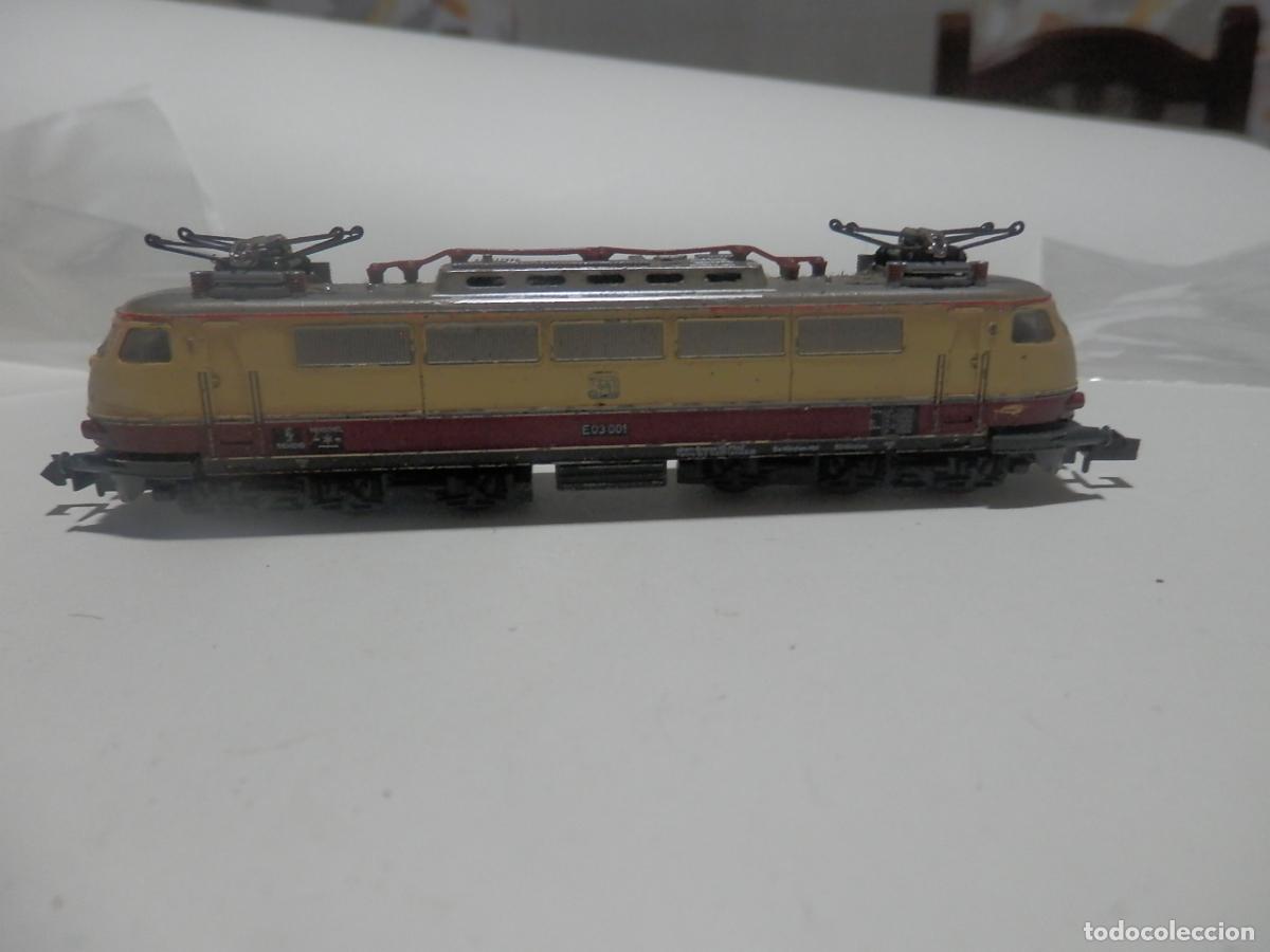 Trenes escala: LOCOMOTORA ELECTRICA DE LA DB ESCALA N DE MINITRIX