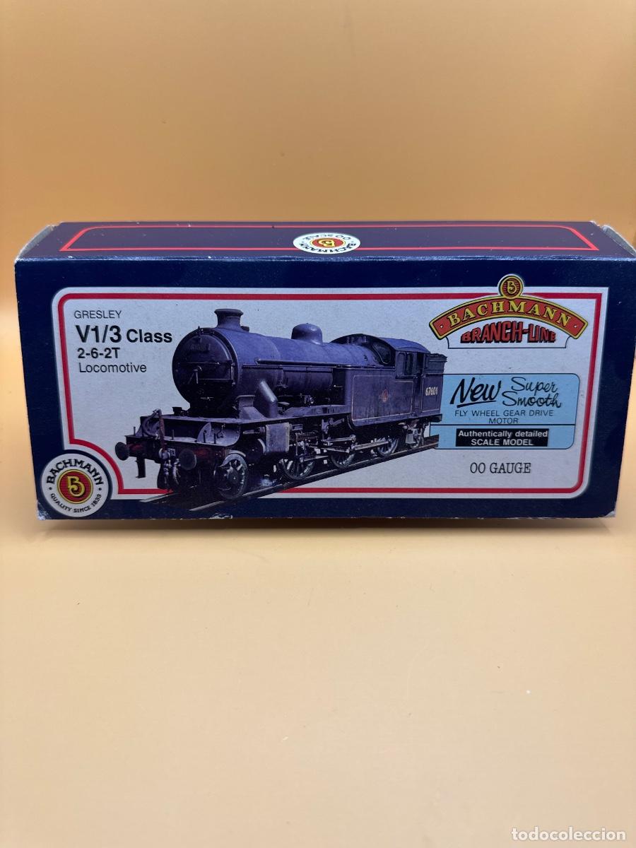 Trenes escala: LOCOMOTORA VAPOR BACHMANN BRANCH-LINE GRESLEY V1/3 2-6-2T N&ordm; 67601 &ndash; ESCALA OO &ndash;