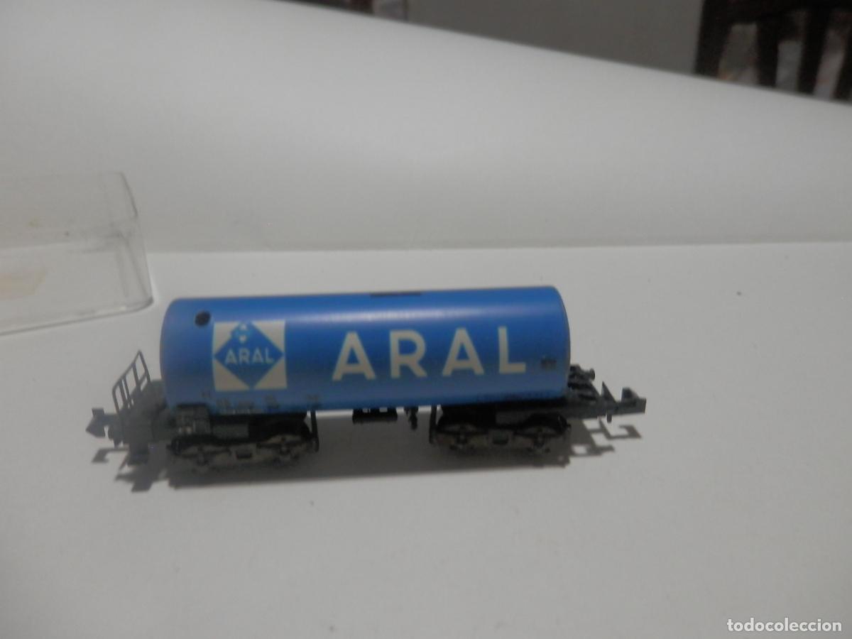 Trenes escala: VAGON CISTERNA ESCALA N DE MINITRIX