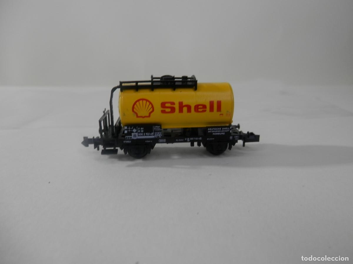 Trenes escala: VAGON CISTERNA ESCALA N DE MINITRIX