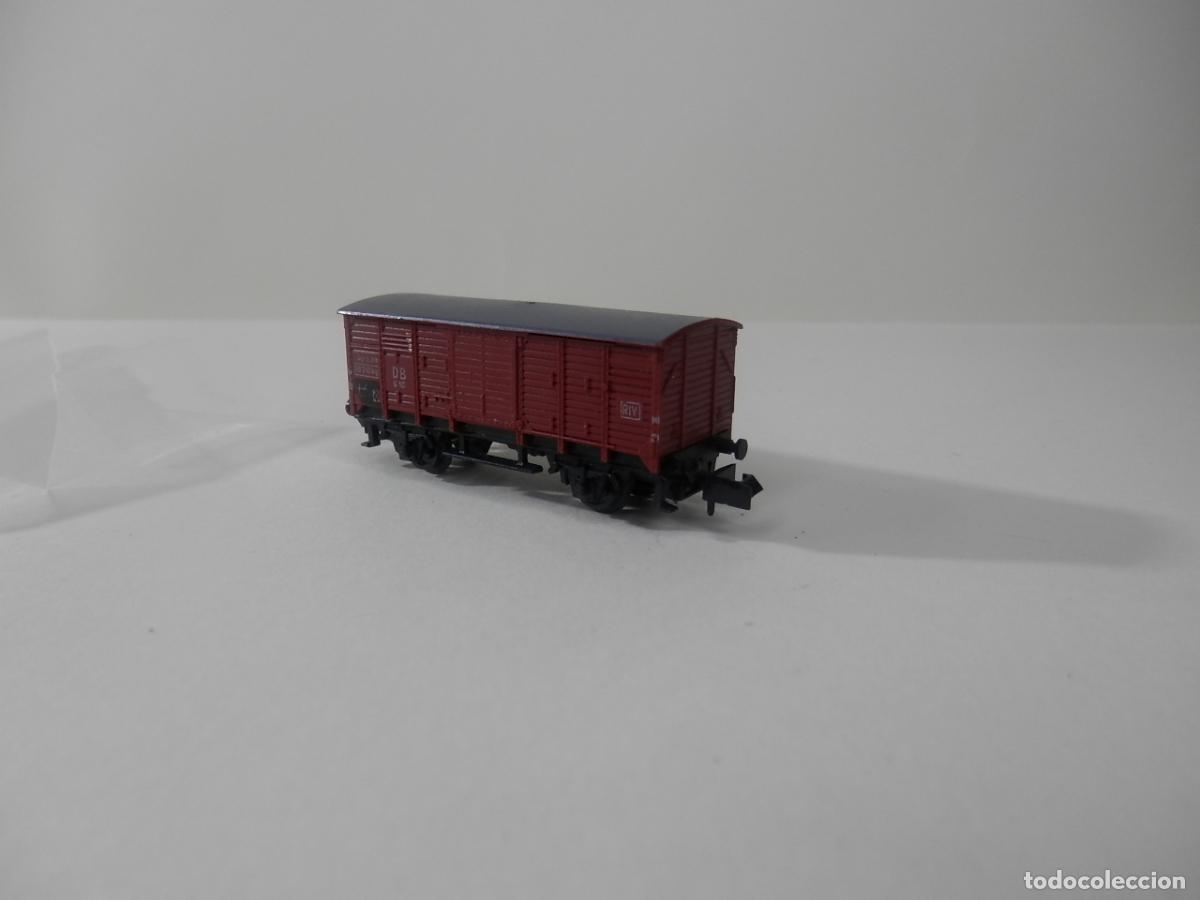 Trenes escala: VAGON CERRADO ESCALA N DE MINITRIX