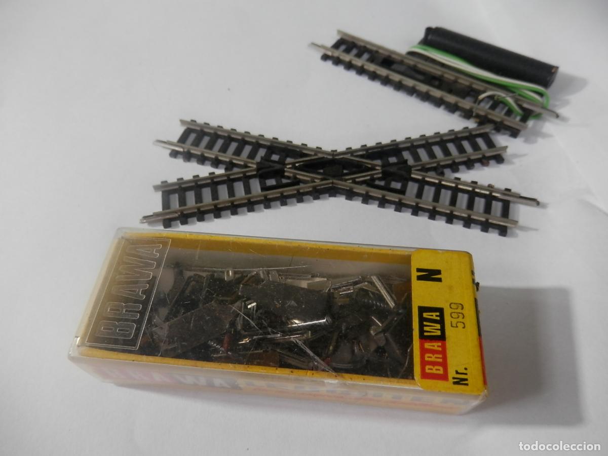 Trenes escala: LOTE VIAS ESCALA N DE MINITRIX - Foto 3