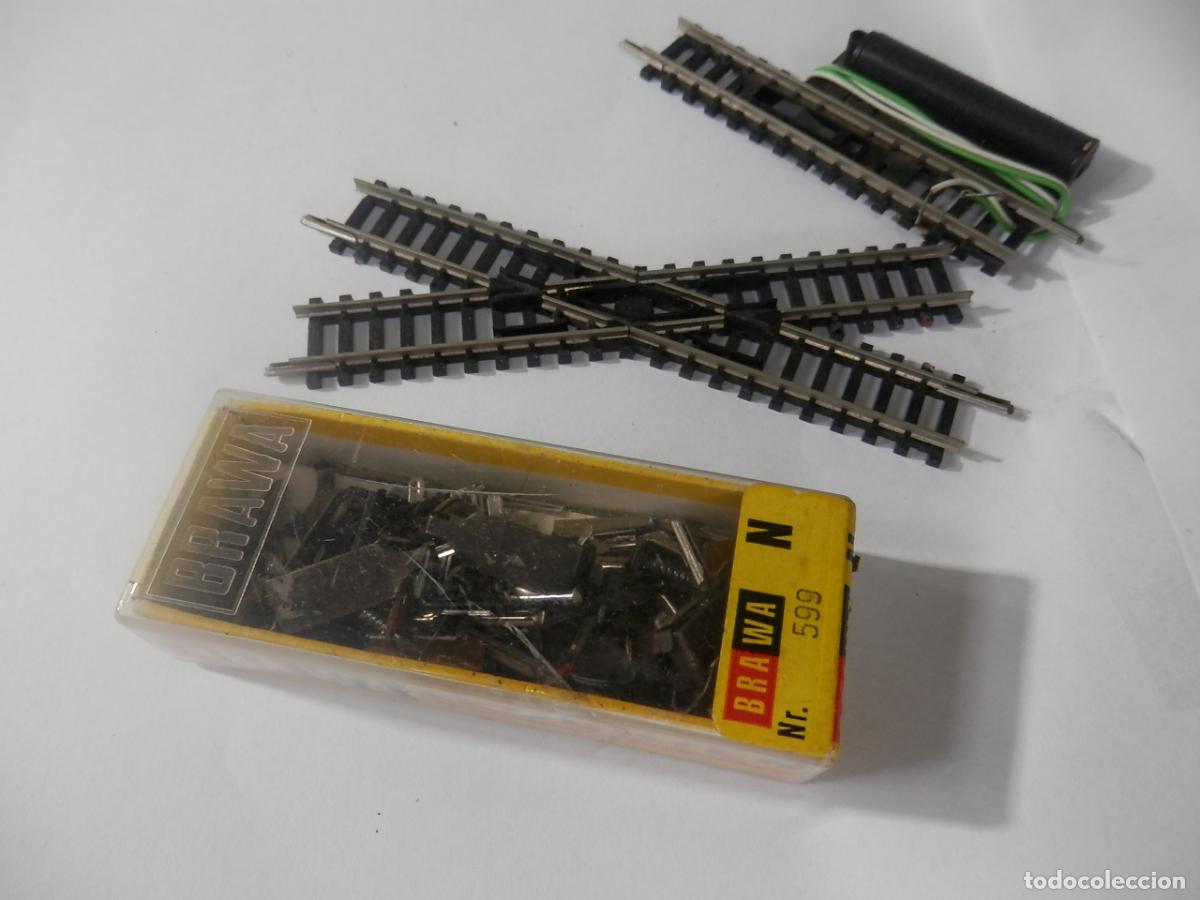 Trenes escala: LOTE VIAS ESCALA N DE MINITRIX - Foto 4