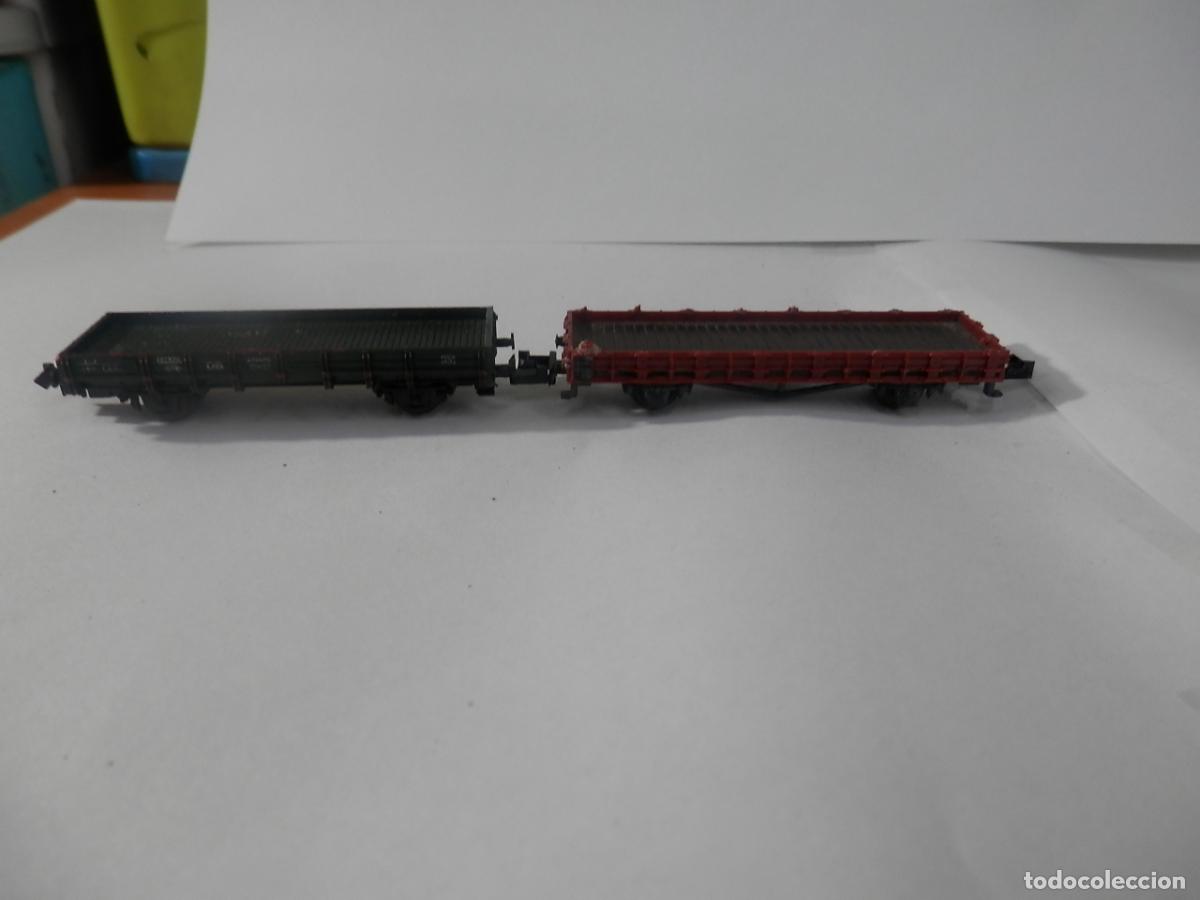 Trenes escala: LOTE VAGONES ESCALA N DE MINITRIX