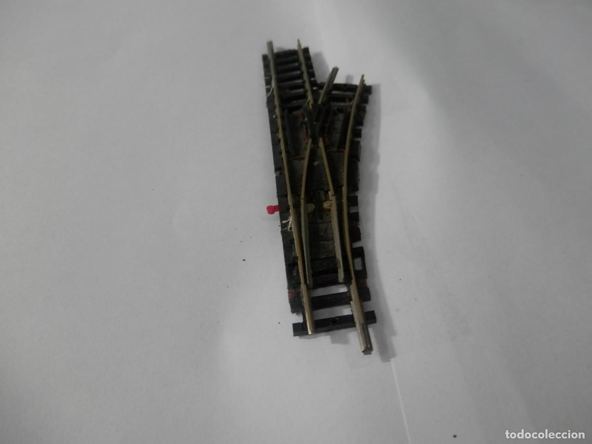 Trenes escala: DESVIO MANUAL DERECHO ESCALA N DE MINITRIX