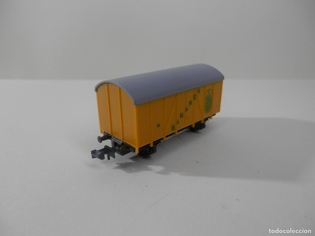 Trenes escala: VAGON CERRADO ESCALA N DE MINITRIX