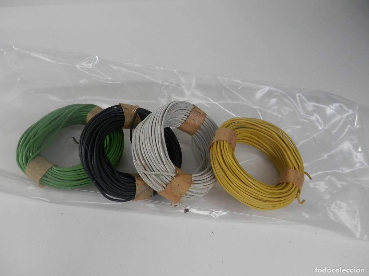 Trenes escala: LOTE CABLES PARA MODELISMO - Foto 2