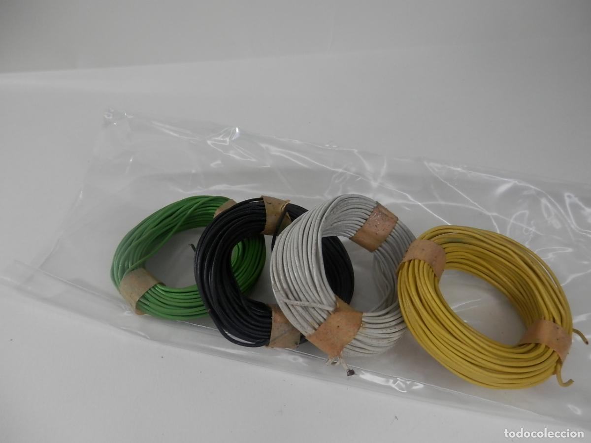 Trenes escala: LOTE CABLES PARA MODELISMO - Foto 3