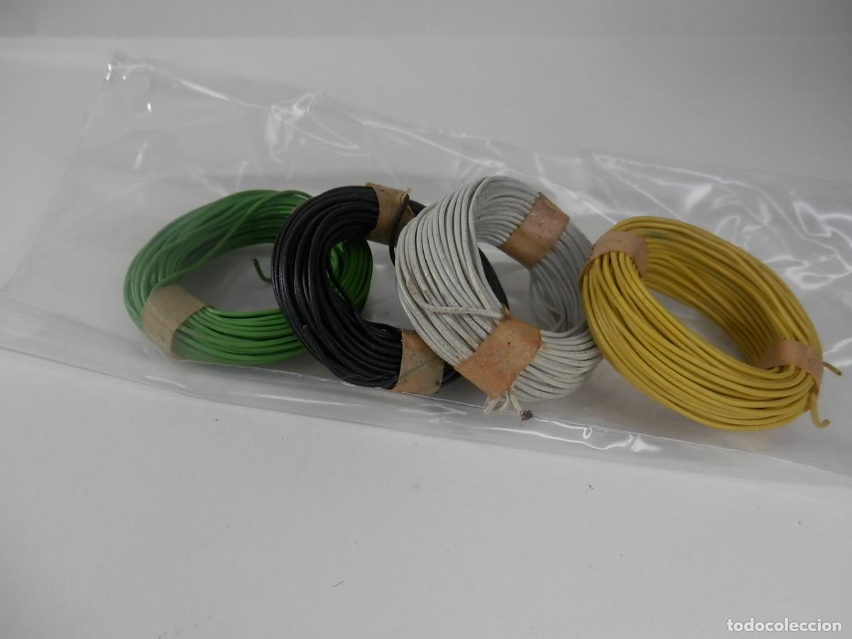 Trenes escala: LOTE CABLES PARA MODELISMO - Foto 6