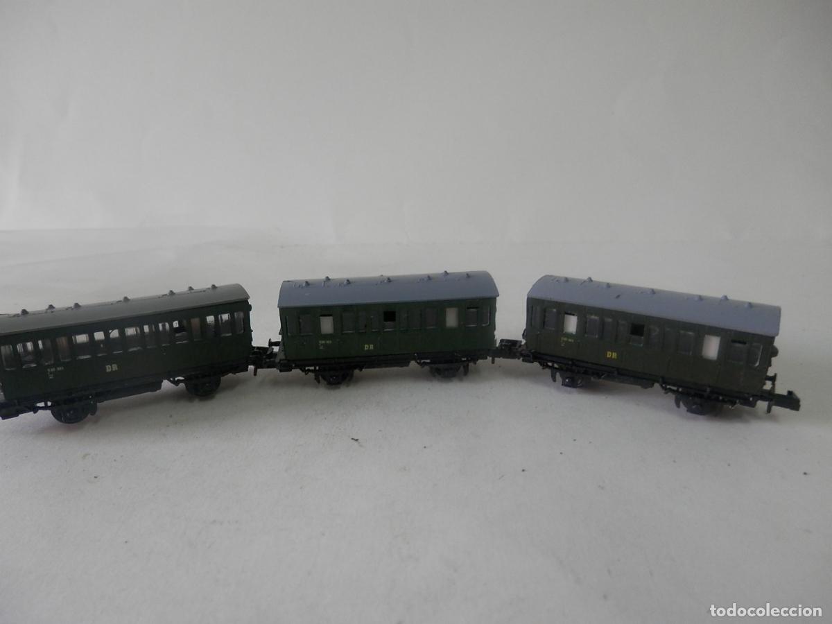 Trenes escala: LOTE VAGONES PASAJEROS ESCALA N DE PIKO