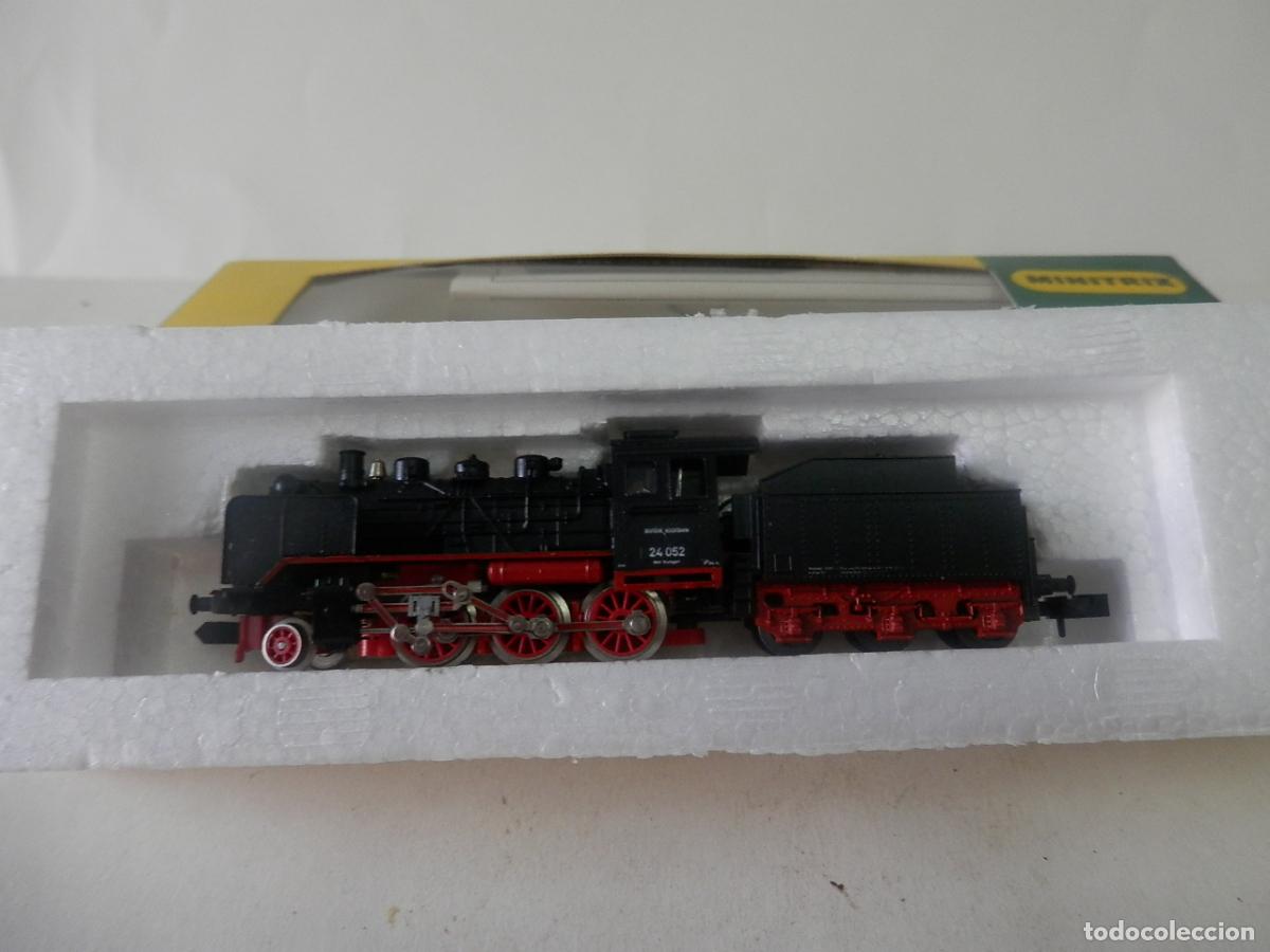 Trenes escala: LOCOMOTORA VAPOR DE LA DB ESCALA N DE MINITRIX